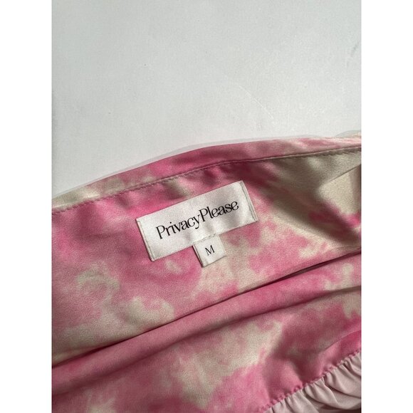 Privacy Please Venice Top in Pink Tie Dye - Picture 5 of 5